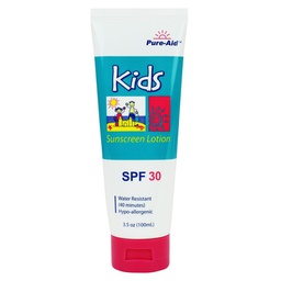 [Protector Solar Pure Aid] Bloqueador en Crema KIDS 30SPF