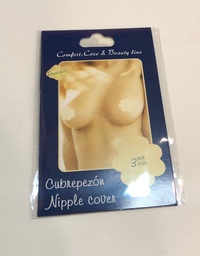 [Comfort Care & Beauty Line NIPPLE COVER] CubrePezon 3PCS de Tela