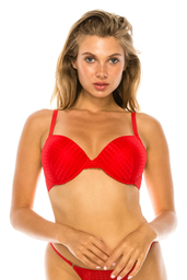 Brasier Push Up Estilo Red